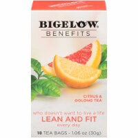 Bigelow Benefits Lean and Fit Citrus & Oolong Tea Bags