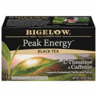 Bigelow® Peak Energy™ Plus Extra L-Theanine & Caffeine Black Tea Bags Perspective: Main