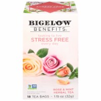 Bigelow Benefits Rose & Mint Herbal Tea Bags