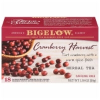 Bigelow Caffeine Free Cranberry Harvest Herbal Tea