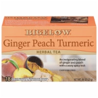 Bigelow Ginger Peach Turmeric Herbal Tea Bags