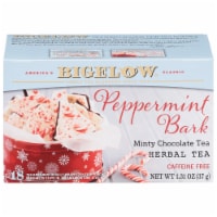 Bigelow® Peppermint Bark Herbal Tea Bags
