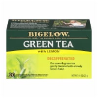 Bigelow® Decaffeinated Green Tea with Lemon Tea Bags Perspective: Main