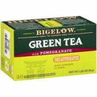 Bigelow Tea Decaf Green Tea with Pomegranate - Case of 6 - 20 BAG