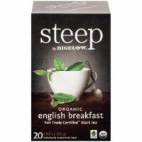 Bigelow Steep Organic English Breakfast Black Tea