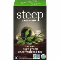 Bigelow Steep Organic Pure Green Decaffeinated Tea