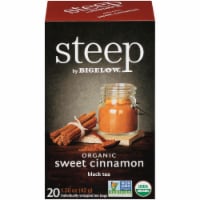 Bigelow Steep Organic Sweet Cinnamon Black Tea Bags Perspective: Main