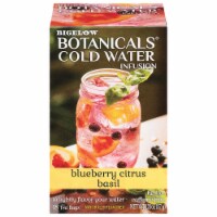 Bigelow Botanicals Cold Water Infusion Blueberry Citrus Basil Herbal Tea Bags Perspective: Main