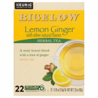Bigelow Lemon Ginger Herbal Tea K-Cup Pods