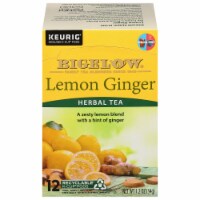 Bigelow Lemon Ginger Herbal Tea K-Cup Pods
