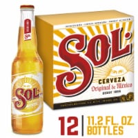 Sol Cerveza Mexican Import Lager Beer Perspective: Main