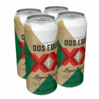 Dos Equis Mexican Lager Beer, 4 Pack, 16 fl oz Cans Perspective: Main