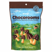 Meiji® Chocorooms® Mild & Dark Chocolate Crackers Perspective: Main