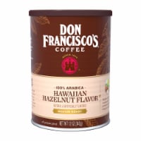 Don Francisco's Coffee® Hawaiian Hazelnut Flavor Medium Roast Ground Coffee