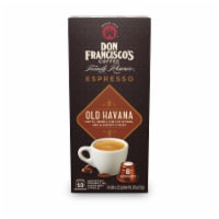 Don Francisco's® Coffee Pods for Nespresso Original Machines Old Havana Espresso Medium-Dark Roast Perspective: Main