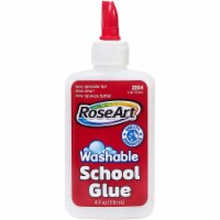 RoseArt 4-oz Washable School Glue, Packaging May Vary (DDT65)