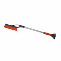 Bigfoot™ Deluxe Snowbrush & Dual-Head Ice Scraper - Orange/Black