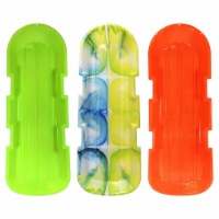 ESP 2914-3 48 in. Day Glow Sno-Twin Toboggan Two-Rider Sled Tough Polyresin, Diamond Polished