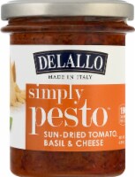 Delallo Simply Pesto Sun-Dried Tomato Basil & Cheese Sauce
