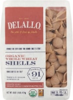 DeLallo Organic Whole Wheat Pasta Shells No 91 Perspective: Main