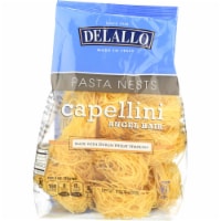 DeLallo® Capellini Angel Hair Pasta Nests Perspective: Main