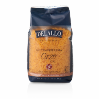 DeLallo Gluten Free Orzo Pasta Perspective: Main