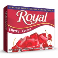 Royal® Cherry Gelatin Family Size Perspective: Main
