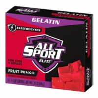 All Sport Elite Fruit Punch Powder Gelatin Mix With Electrolytes Perspective: Main