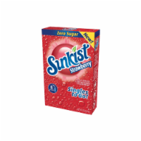Sunkist® Soda Singles to Go Strawberry Drink Mix Perspective: Main