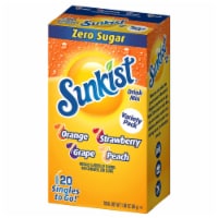 Sunkist Zero Sugar Drink Mix Variety Pack Perspective: Main