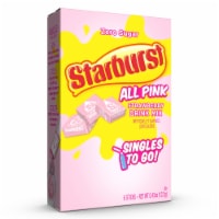 Starburst™ All Pink Strawberry Singles to Go Drink Mix Perspective: Main