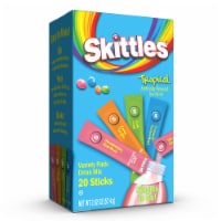 Skittles Singles to Go!® Tropical Variety Pack Drink Mix Packets Perspective: Main