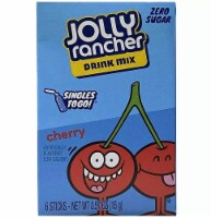 Jolly Rancher Drink Mix Cherry Flavor Water Enhancer Sugar Free-6 Ct -Pack of 12 Perspective: Main