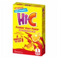Hi-C® Flashin Fruit Punch Singles to Go Drink Mix Perspective: Main