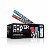 Powerade Mountain Berry Blast & Fruit Punch Sports Freezer Bars Perspective: Main