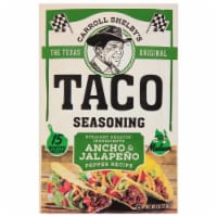 Carroll Shelby's The Texas Original Taco Seasoning Ancho & Jalapeno Pepper Perspective: Main