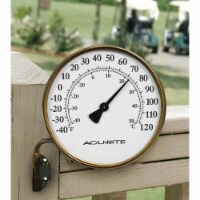 AcuRite® Brass Dial Swivel Thermometer