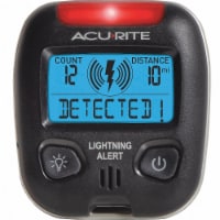 Acurite Lightning Detector,2-13/16  H,2-1/2  W  02020CA1