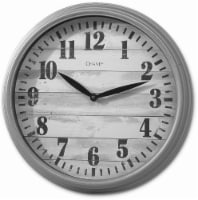 Chaney Chic Lodge Wall Clock - Gray