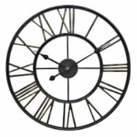 Chaney Metal Indoor Wall Clock