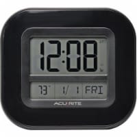 Acurite Atomic Digital Wall Clock with Thermometer