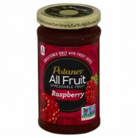 POLANER 9433 10 oz. All Fruit with Fiber Raspberry Spreadable Fruit