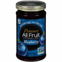Polaner All Fruit Gluten Free Blueberry Fruit Spread, Non-GMO Perspective: Main
