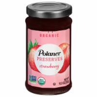 Polaner Organic Strawberry Preserves, 10.3 oz Jar Perspective: Main
