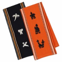 Design Imports CAMZ11149 Zig Dobby Stripe Napkin - Set of 6