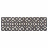 Design Imports CAMZ11184 13 x 72 in. Seashore Stripe Fringed Table Runner