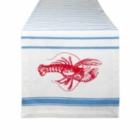 Design Imports CAMZ11186 14 x 72 in. Lobster Stripe Table Runner