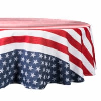 DII Stars & Stripes Tablecloth 70 Round