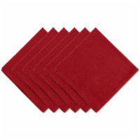 Design Imports CAMZ11420 Barn Red Solid Napkin - Set of 6