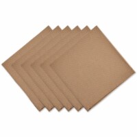 Design Imports CAMZ11423 Stone Solid Napkin - Set of 6